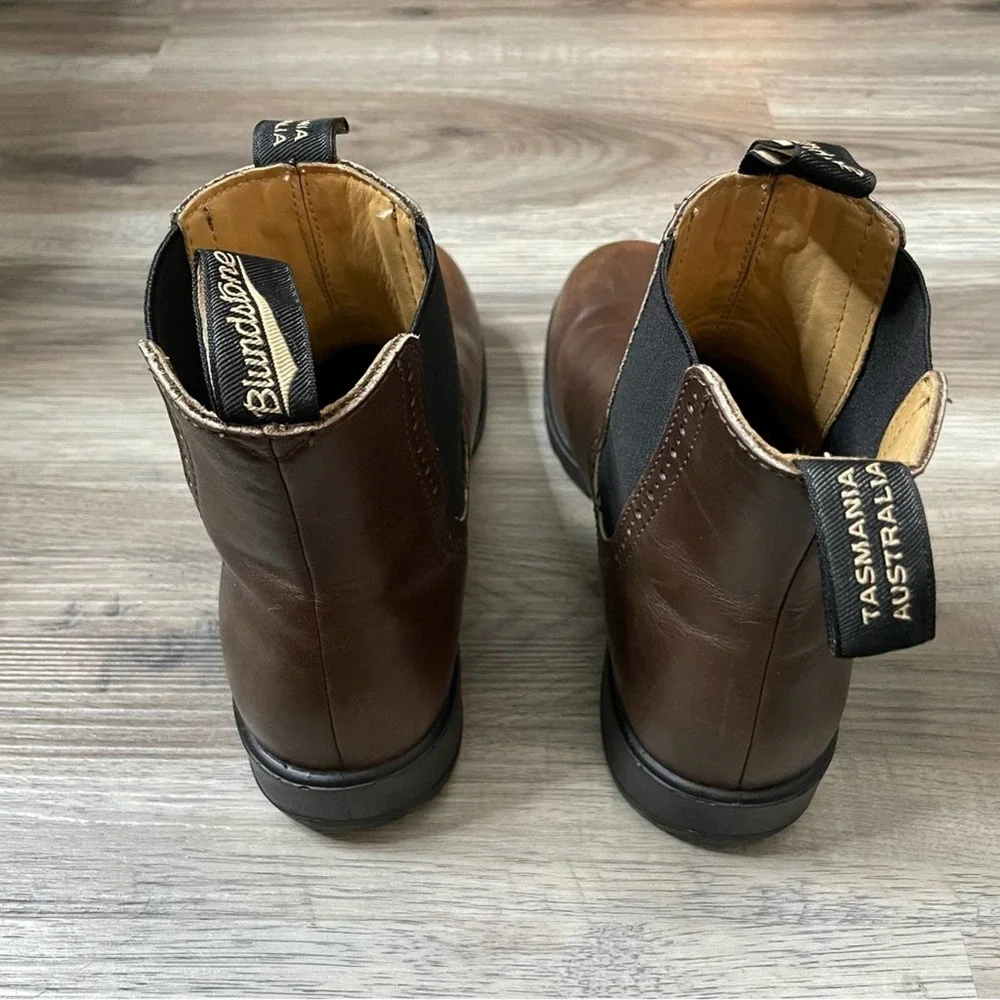 Blundstone Original High Top Chelsea Boot Brogue Size 6 AUS, US women 9. - Picture 6 of 9